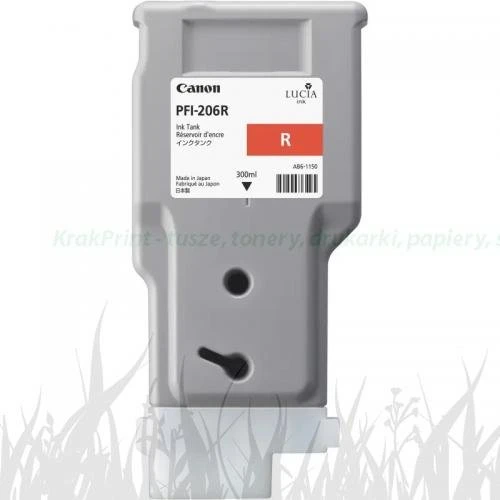 Tusz PFI-206R do Canon IPF6450... | 130ml (5309B001AA) Red