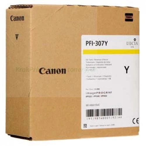 Tusz Canon do IPF830, 840 | PFI-307Y | 330ml (9814B001AA) Yellow