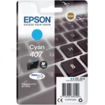 Tusz Epson do WF-4745DTWF Nr.407 | 1,9tys (C13T07U240) Cyan