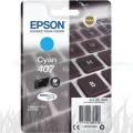 Tusz Epson do WF-4745DTWF Nr.407 | 1,9tys (C13T07U240) Cyan