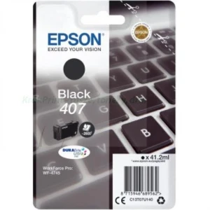 Tusz Epson do WF-4745DTWF Nr.407 | 2,6tys. (C13T07U140) Black