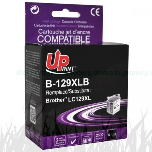 Tusz Brother Zamiennik | LC-129XLBK | 2400 stron Black