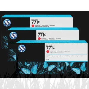 Tusz HP 711C 775-ml Ink Cart 3Pk (B6Y32A) ChromaticRed