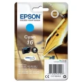 Tusz Epson Nr.16 do WF-2010 | 3,1ml | 165str. (C13T16224020 / C13T16224010 / C13T16224012) Cyan