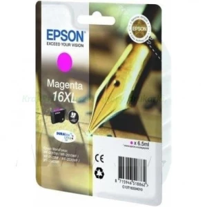 Tusz Epson Nr.16XL do WF-2010 | 6,5ml | 450str. (C13T16334020 / C13T16334010) Magenta