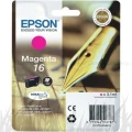 Tusz Epson Nr.16 do WF-2010 | 3,1ml | 165str. (C13T16234020 / C13T16234010 / C13T16234012 / C13T16234022) Magenta