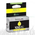 Lexmark Oryginał 014N1071E - Tusz (Nr 100xl) Yellow