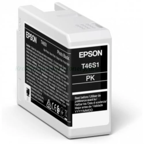 Epson oryginalny ink / tusz, SCP-700 Ultrachrome Pro 10 T46S1 | 25ml (C13T46S100) PhotoBlack