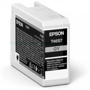 Tusz Epson Nr.T46S7 do SCP-700 | 25ml (C13T46S700) Grey (Szary)