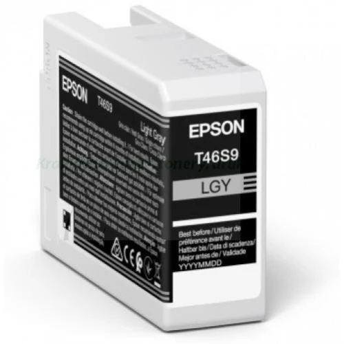 Tusz Epson Nr.T46S9 do SCP-700 | 25ml (C13T46S900) LightGrey