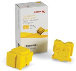 Kostki barwiące Xerox do ColorQube 8570N/DN/DT | 4 400 str. (108R00933/108R00938) Yellow
