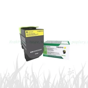 Toner Lexmark CS317dn / CS417dn | 2,3tys. (71B0040) Yellow