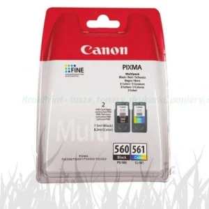 Zestaw tuszy Canon do Pixma TS5350 | PG-560 / CL-561 | 180str. (3713C006) Black+Color