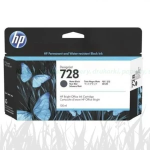 HP oryginalny ink / tusz Nr.728,DesignJet T830 | 130ml (3WX25A) MatteBlack