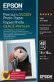 Papier Epson Premium Glossy Photo 10x15 (40 ark.), 255g/m2 - C13S042153