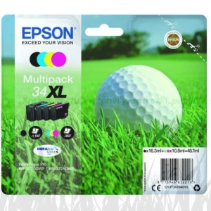 Epson oryginalny tusz Nr.T3476 WF-3720DWF, 3725DWF | 48.7ml (C13T34764010) CMYK