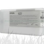 Tusz Epson Nr.T6537 do Stylus Pro 4900 | 200ml (C13T653700) LightBlack