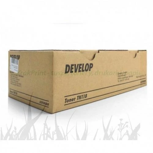 Toner Develop Oryginał TN-118 2x12000 str. (A3VW0D0) Black