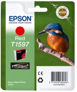 Tusz Epson Oryginał T1597 (C13T15974010 ) Red