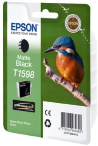 Tusz Epson Oryginał T1598 (C13T15984010) MatteBlack