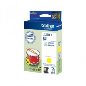 Tusz Brother MFC- J985DW | 1,2tys. (LC22UY) Yellow