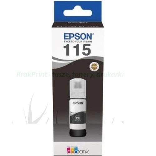 Tusz Epson Nr.115 do L8180 | 70ml (C13T07C14A) Black