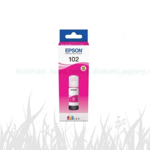 Tusz Epson Nr.102 do ET-2756 | 70ml (C13T03R340) Magenta