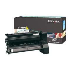 Toner Lexmark Oryginał 0C7700YS Yellow