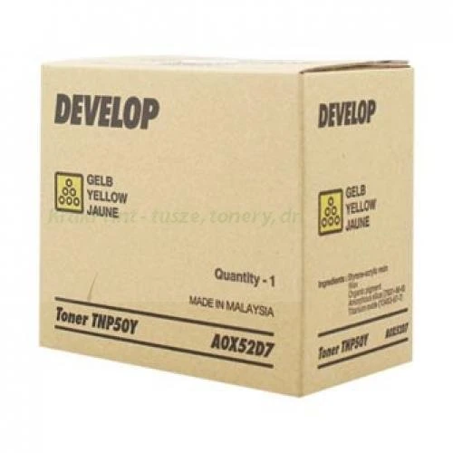 Toner Develop Ineo +3100P | TNP-50Y | 5tys. (A0X52D7) Yellow