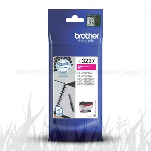 Tusz Brother MFC-J5945DW, MFC-J6945DW | 1,5tys. (LC-3237M) Magenta