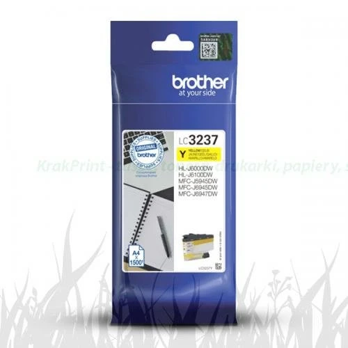 Tusz Brother MFC-J5945DW, MFC-J6945DW | 1,5tys. (LC-3237Y) Yellow