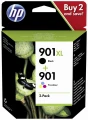 Zestaw tuszy HP 901XL + 901 (SD519AE) Black + Color