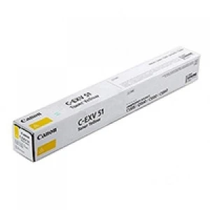 Toner Canon C-EXV51Y do iR-ADV C5560i | 60tys. (0484C002) Yellow