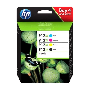 Zestaw tuszy HP Nr.912XL do Officejet 8012 | 825str. (3YP34AE) CMYK
