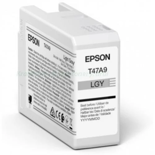Tusz Epson Nr.T47A9 do SC-P900 | 50ml (C13T47A900) LightGrey