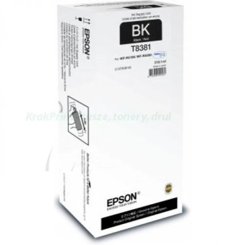 Tusz Epson do WF-R5190/R5690 Nr.T8381 | 318ml (C13T838140) Black [Atrakcyjne Rabaty - Negocjuj Cenę]