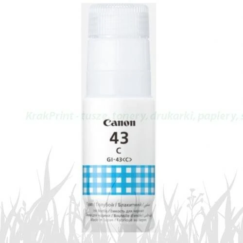 Tusz Canon Nr.GI-43C do Pixma G640 | 8tys. (4672C001) Cyan