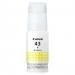 Tusz Canon Nr.GI-43Y do Pixma G640 | 8tys. (4689C001) Yellow