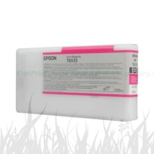 Tusz Epson Nr.T6533 do Stylus Pro 4900 | 200ml (C13T653300) Magenta