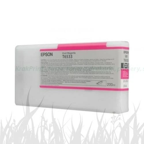 Tusz Epson Nr.T6533 do Stylus Pro 4900 | 200ml (C13T653300) Magenta