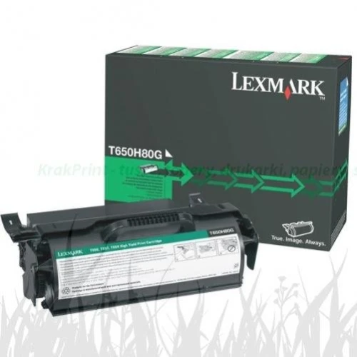 Toner Lexmark do T650/652 | 25tys. (T650H80G) Black