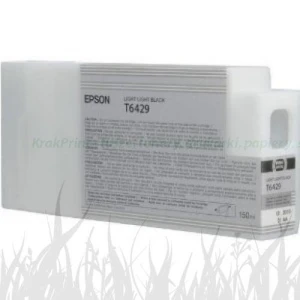Tusz Epson Nr.T6429 do Stylus Pro 9900 | 150ml (C13T642900) LightLightBlack
