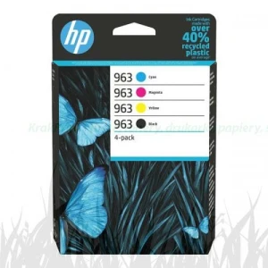 Zestaw 4 tuszy HP Nr.963 do Officejet Pro 9010 (6ZC70AE) CMYK