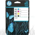 Zestaw 4 tuszy HP Nr.963 do Officejet Pro 9010 (6ZC70AE) CMYK