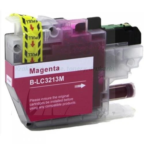 Tusz Zamiennik do Brother do DCP-J772DW | 400str. (LC-3213M) Magenta