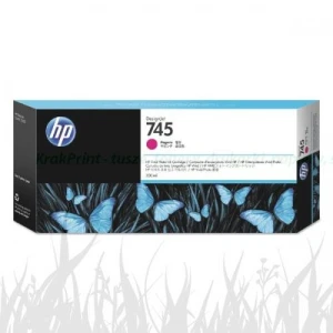 Tusz HP Nr.745 do DesignJet Z2600, Z5600 | 300ml (F9K01A) Magenta