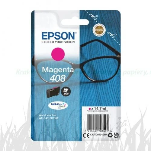 Tusz Epson Nr.408 do WF-C4810 | 1,1tys. (C13T09J34010) Magenta