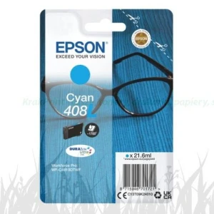 Tusz Epson Nr.408L do WF-C4810 | 1,7tys. (C13T09K24010) Cyan