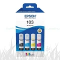 Zestaw tuszy Epson Nr.103 do Ecotank L3110... (C13T00S64A) CMYK
