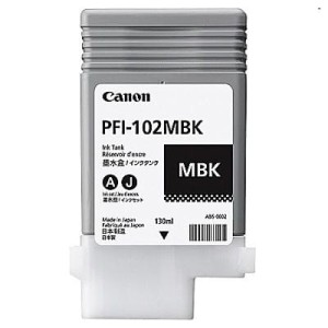 Tusz Canon Zamiennik PFI-102MBK (ZPFI-102MBK) Matt Black